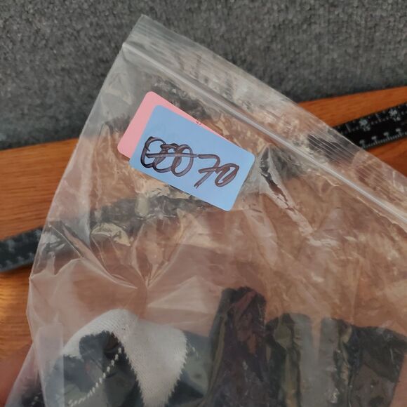 DC Comics Harley Quinn Checkerboard Cardigan Sweater Juniors L Costume Cosplay - Picture 10 of 10